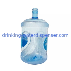 Poly Carbonate 5 Gallon Water Bottle Round Body 20 Litres Water Bottle With Strip