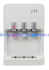 Tabletop Pipeline Water Cooler Dispenser 3 Taps Compressor Cooling