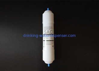 11" Inline Drinking Water Filter Cartridge , Sintered Activated Carbon Water Filter Cartridge