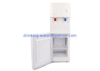 White Color Free Standing Water CoolercDispenser With 16 Litres Refrigerator