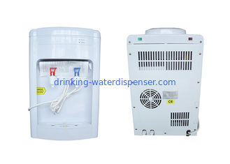 Convenient Hot Cold Bottled Water Dispenser White Color Thermoelectric Cooling