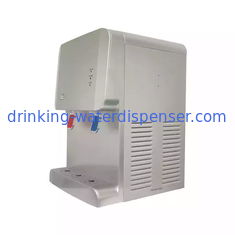 Plastic ABS Desktop Water Cooler Dispenser Silver Painting 112W Cooling