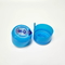 Food Grade PE 5 Gallon Non Spill Caps Blue Color 55mm Diameter Rubber Liner