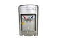 OEM Silver Color 3 Tap Water Cooler Dispenser , Tabletop Bottled Water Dispenser