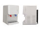 White Table Bottled Water Dispenser , 3 / 5 Gallon Hot and Cold Water Dispenser