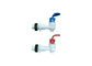 White Color Hot Cold Water Faucet Outer Thread