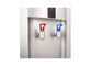 Silver Bottled Water Dispenser Free Standing For Heating And Cooling