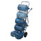 Heavy lifting 5-7 platform folding bottled water hand carts  5 gallon water bottle trolley
